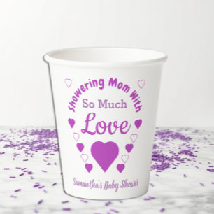 So Much Love Baby Shower Paper Cups