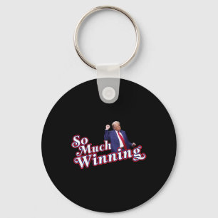 So Much Winning President Donald Trump Dance Keychain