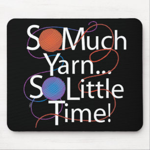 So Much Yarn Mouse Pad