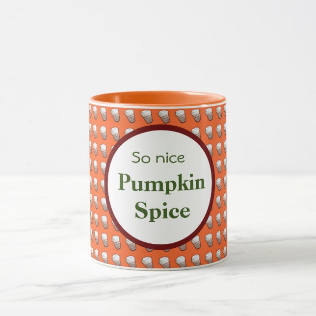 So Nice Pumpkin Spice Mug (Center)
