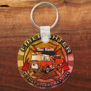 So Others May Live firefighter keychains