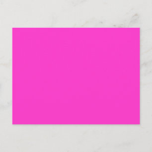 So Pink Colour Decor Customize It if you like Postcard