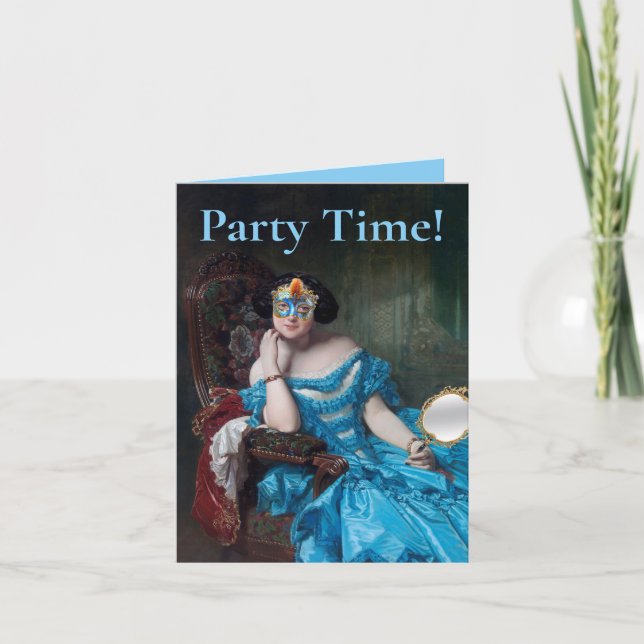  So Posh Party Time! Announcement (Front)