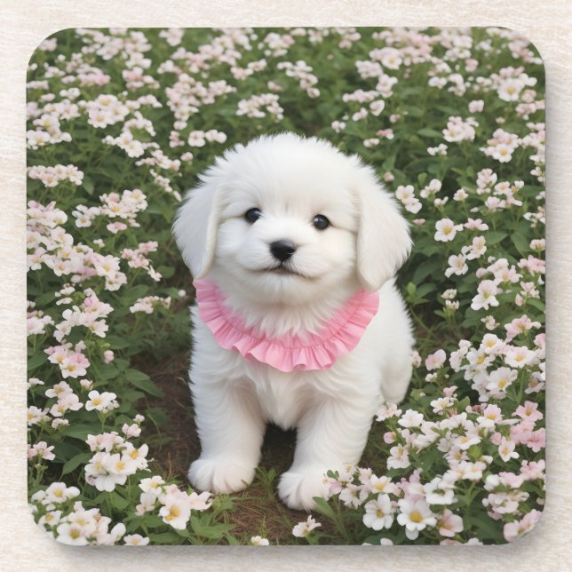 so pretty doggy coaster (Front)