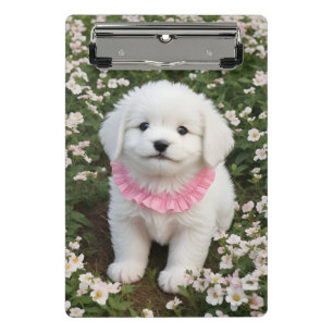 so pretty doggy mini clipboard