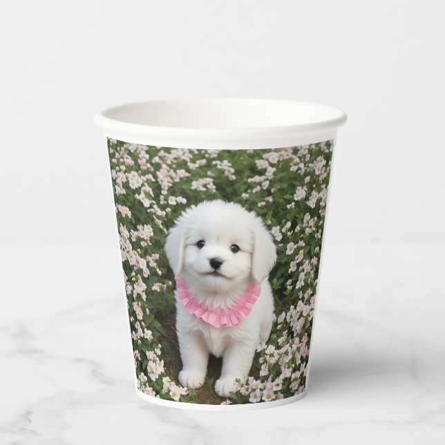 so pretty doggy paper cups (Front)