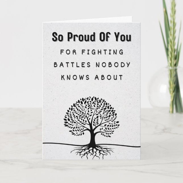 So Proud of You Greeting Card (Front)