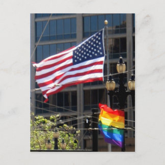 So Proudly They Wave Postcard