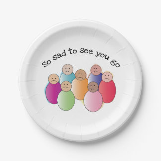 So Sad Paper Plate