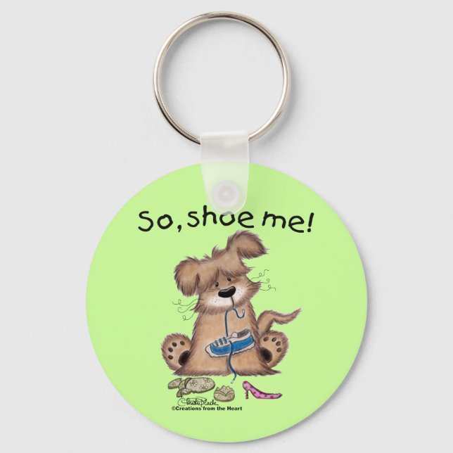 So, shoe me! keychain (Front)