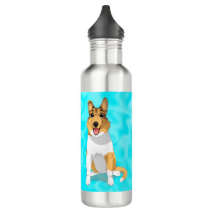 So Smooth, Smooth Collie Dog   710 Ml Water Bottle