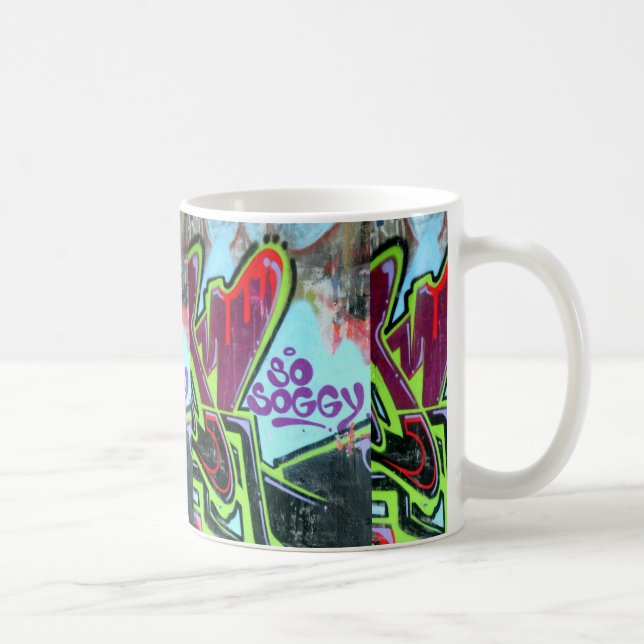 so soggy graffiti mug (Right)