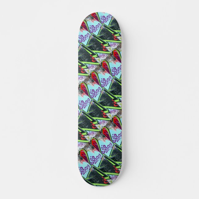 so soggy graffiti skateboard (Front)