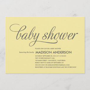 SO SWEET BABY SHOWER INVITATION
