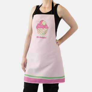 So Sweet Cupcake All-Over Print Apron