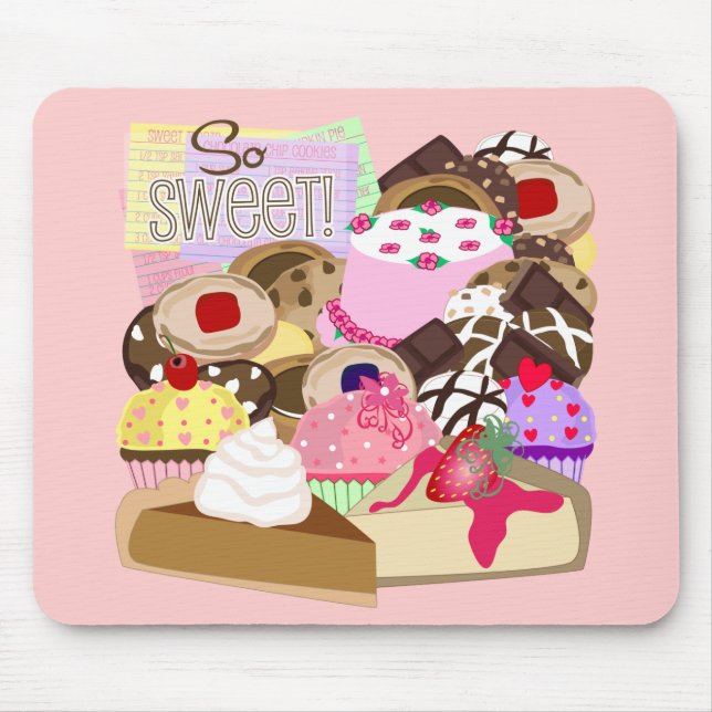 So Sweet! Mouse Pad (Front)