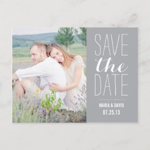 SO SWEET   SAVE THE DATE ANNOUNCEMENT POSTCARD