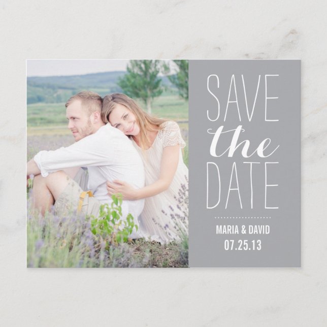 SO SWEET | SAVE THE DATE ANNOUNCEMENT POSTCARD (Front)