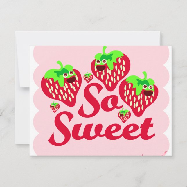 So Sweet Strawberries (Front)