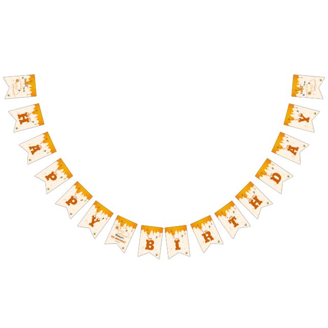 So Sweet To Bee One Cute Honey Bee 1st Birthday Bunting Flags (All)