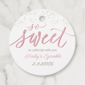So Sweet to Celebrate Favour Tags