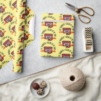 "So Thankful I Gochu By My Side" Korean Gochujang  Wrapping Paper