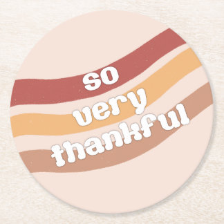 So Very Thankful Coaster
