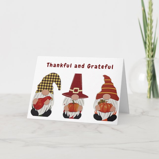***SO VERY THANKFUL FOR YOU*** THANKSGIVING CARD (Front)