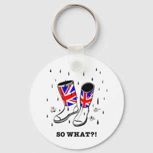 So what?! keychain