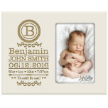 So Worth the Wait Sweet Ivory Picture Frame<br><div class="desc">Welcome the bundle of joy with this beautiful photo frame. Expertly engraved with the baby's full name,  date of birth,  measurements and time of birth. Space for 1 photograph,  and protected with glass,  this unique gift will make the perfect addition to any nursery or living space.</div>