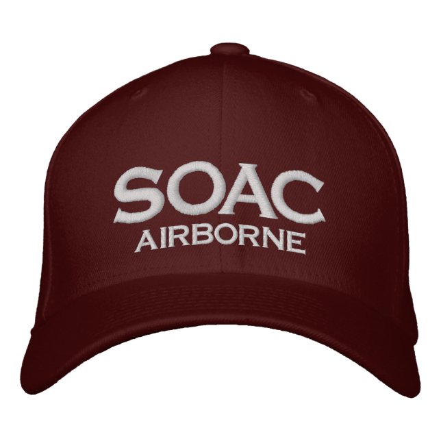 SOAC 1 EMBROIDERED HAT (Front)