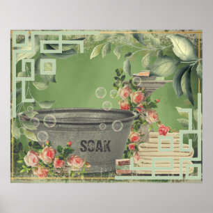 Soak Laundry Room Poster