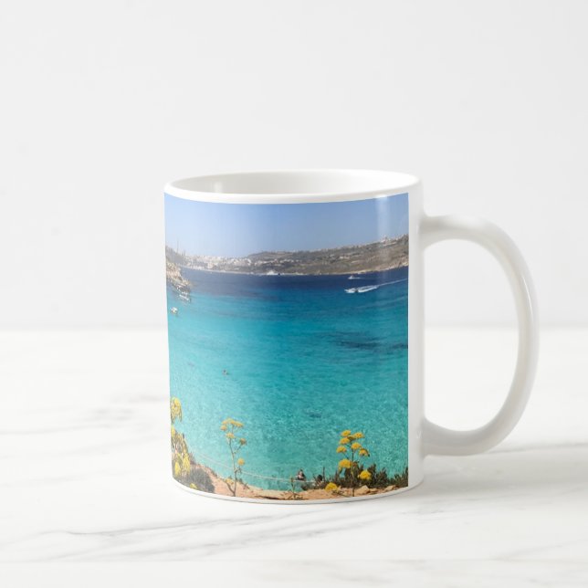 Soak up the blue coffee mug (Right)