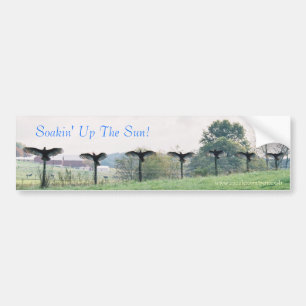 Soakin' Up The Sun-Bumper Sticker