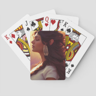 Soaking up the Sun Playing Cards