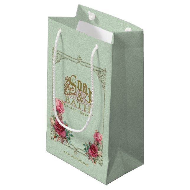 SOAP & BATH ~ Gift-/ Product Bag (Front Angled)