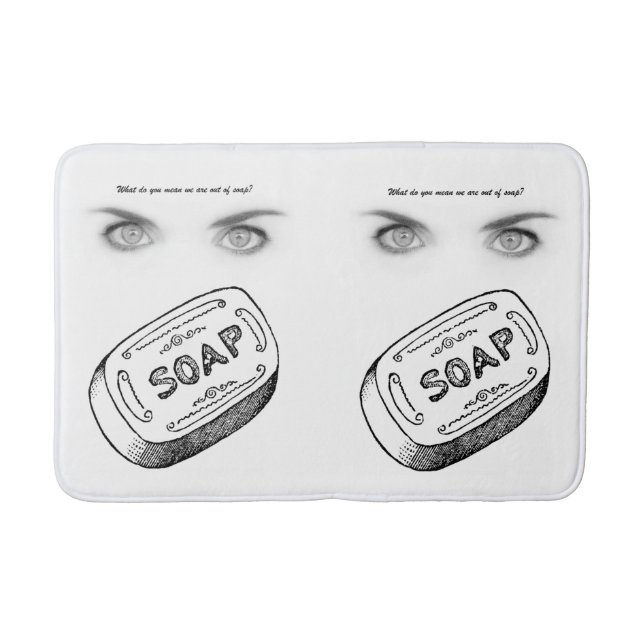 Soap Bathroom Bathmat (Front)