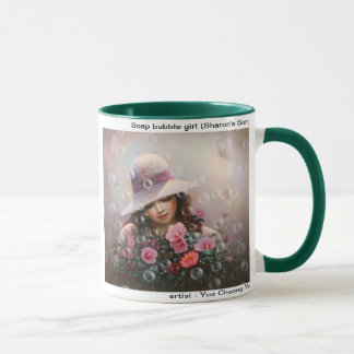 Soap bubble girl - Sharon's Song Mug
