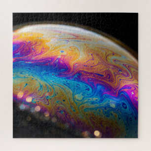 Soap Bubble Surface Macro Jigsaw Puzzle
