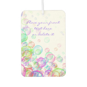 Soap Bubbles Air Freshener