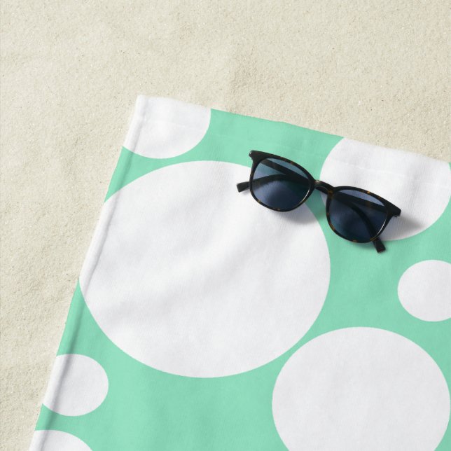 Soap Bubbles  Beach Towel (In Situ)