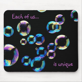 soap bubbles by tdgallery mouse pad