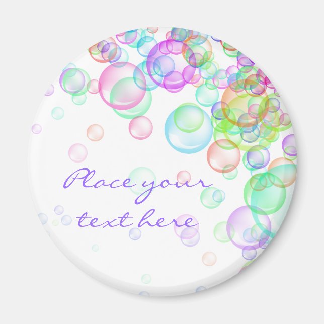 Soap Bubbles Magnet (Front)