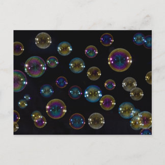 Soap Bubbles Postcard