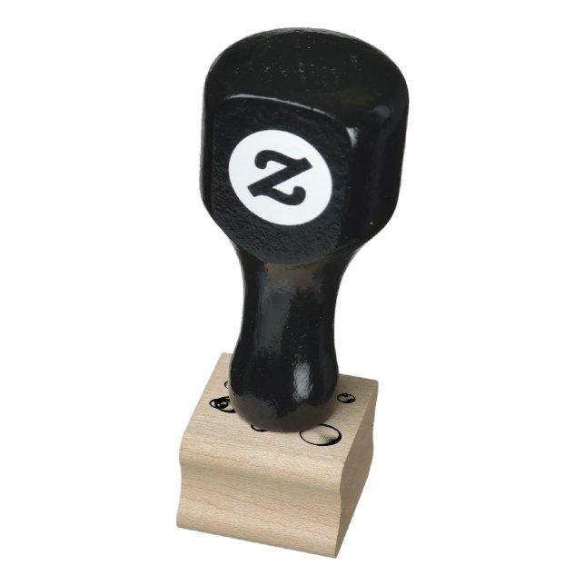 Soap Bubbles Rubber Stamp (Stamp)