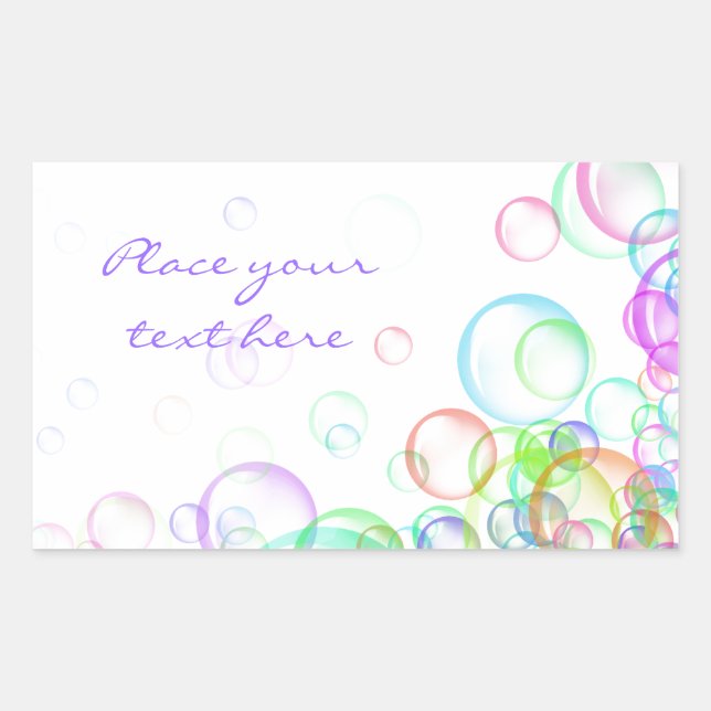 Soap Bubbles Sticker (Front)