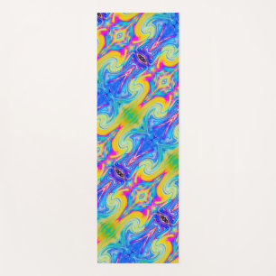 soap bubbles yoga mat