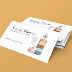 Soap Business Products Handmade Spa Card