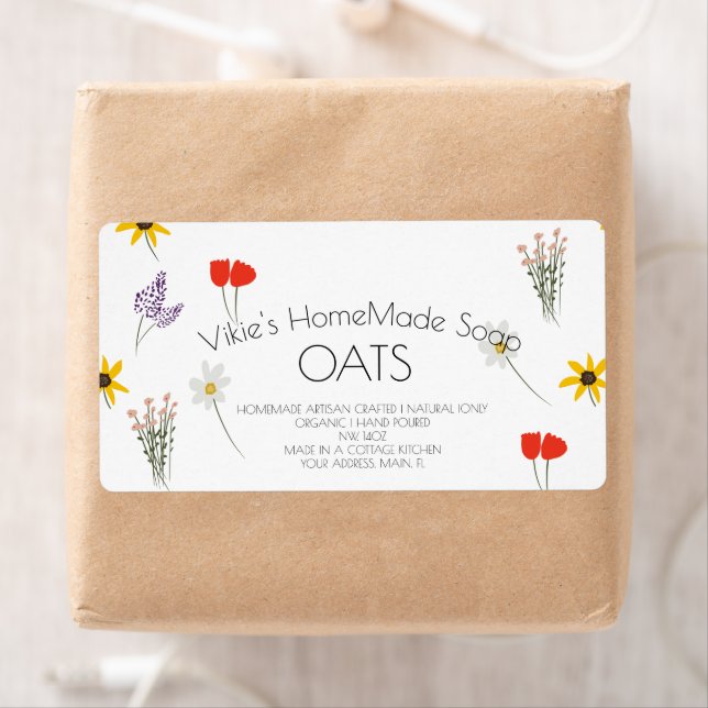 Soap Business Wildflowers Art (Insitu)