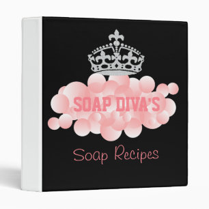 Soap Diva Soap Maker Recipe Cookbook Binder